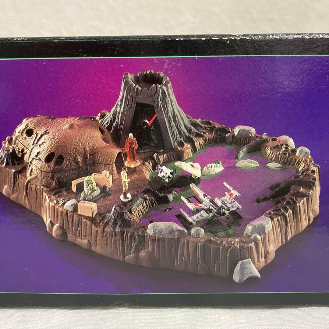 スターウォーズ　マイクロマシン　プラネットダゴバ　プレイセット