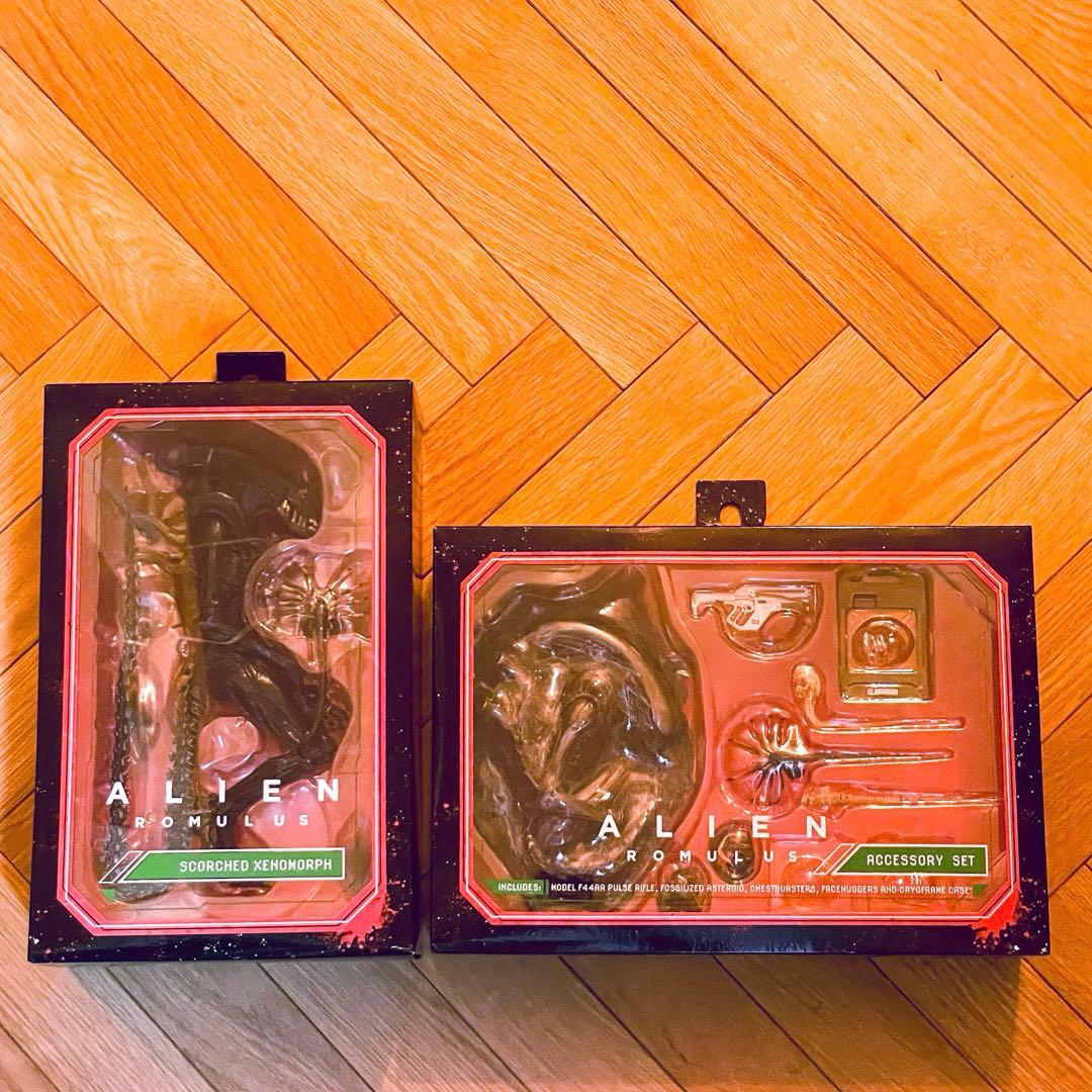 【レア】　NECA ネカ エイリアン フィギュア ゼノモーフ アクセサリーセット