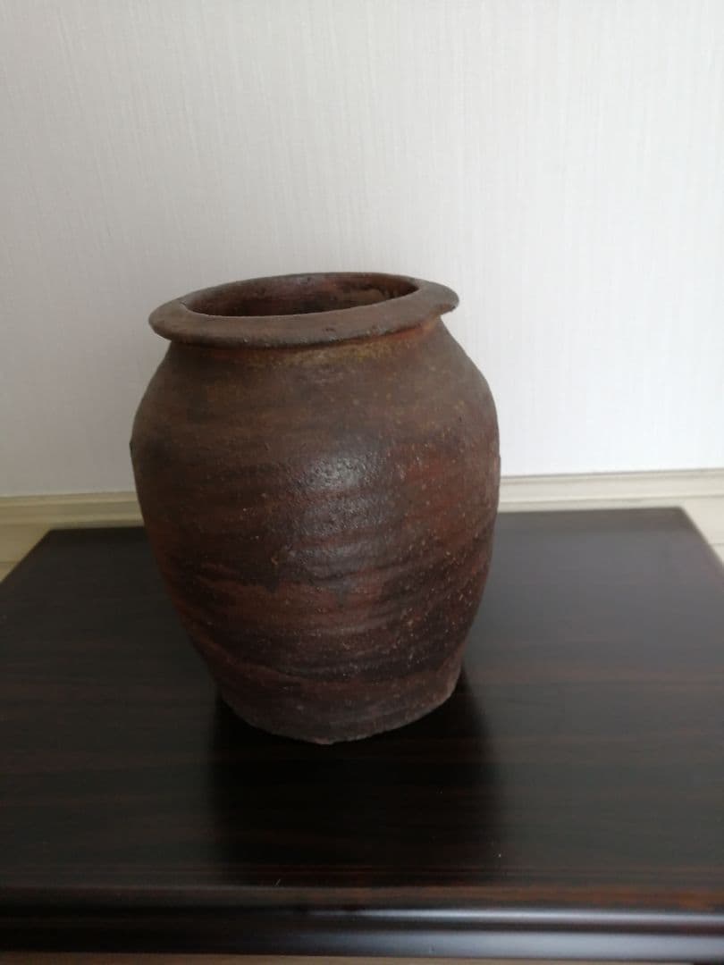 №53 古越前の壺　江戸時代　美品　越前焼　壺