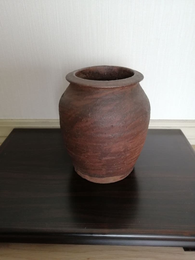 №53 古越前の壺　江戸時代　美品　越前焼　壺