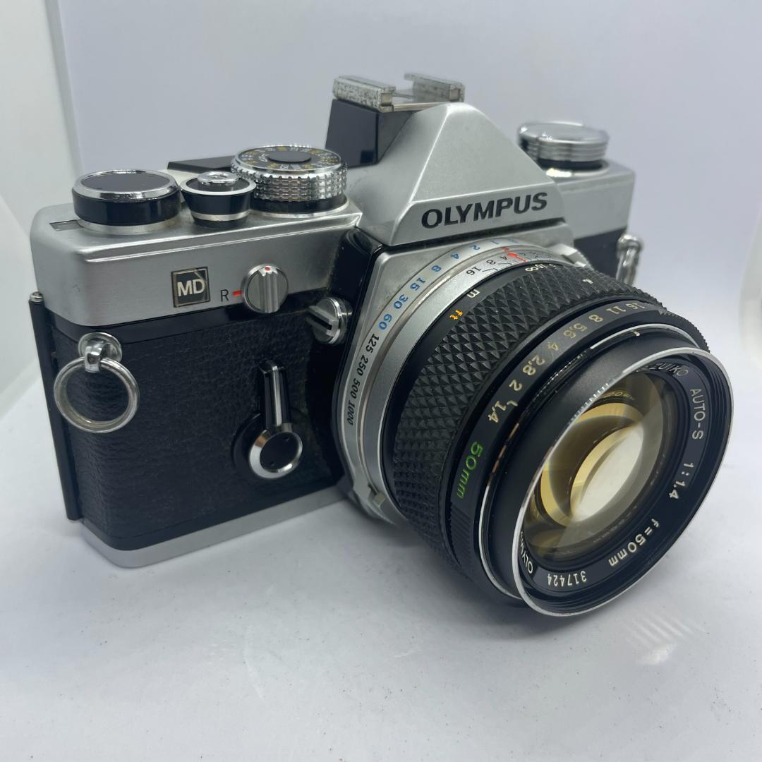 【美品】 OLYMPUS MD 一眼レフカメラ + 50mm f/1.4
