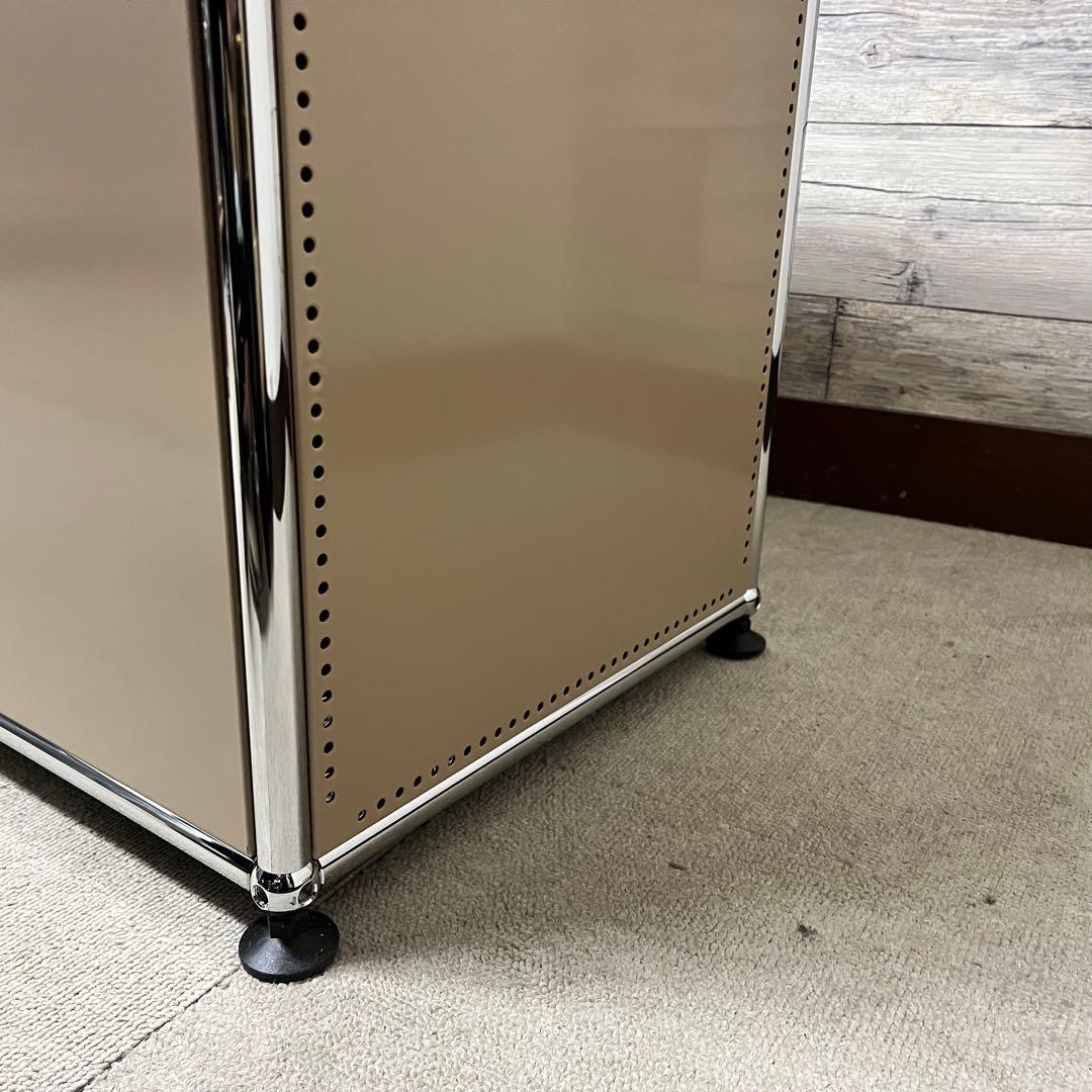 ★ys★USMハラー １列２段 鍵付キャビOP/DD 色：ベージュ