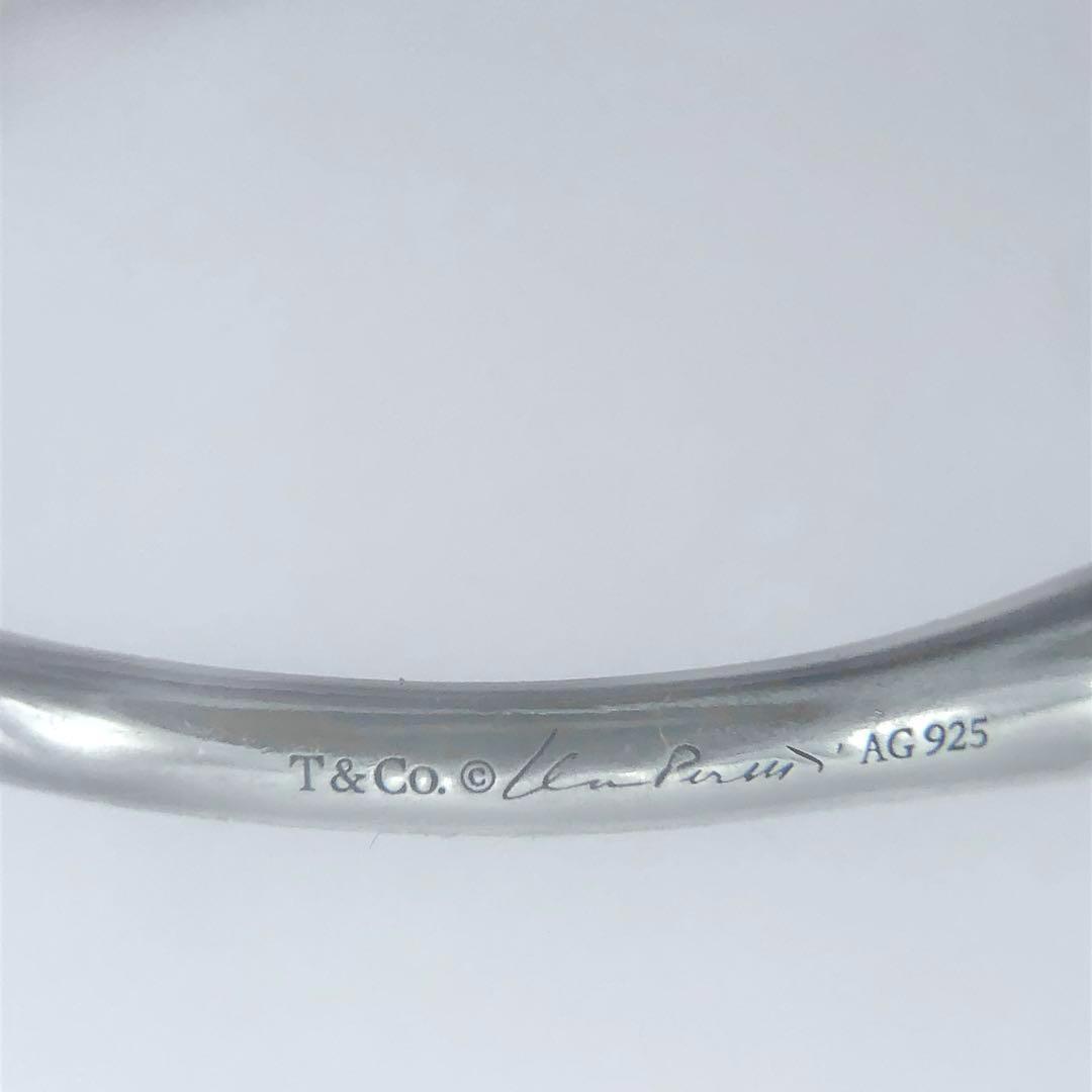 【在庫処分セール】ティファニー オープンハート フープ ピアス Mサイズ 925