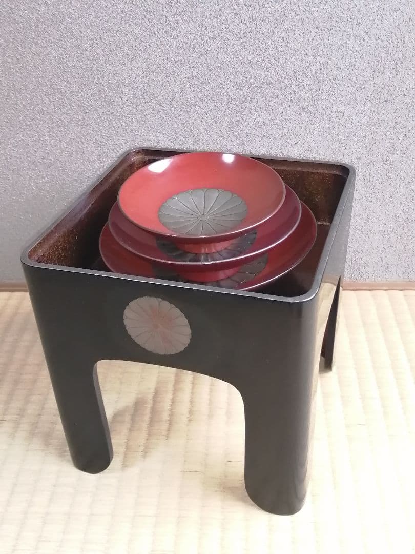 戦前日本 菊御紋章付き 第七号 木杯台付き 勲章記念