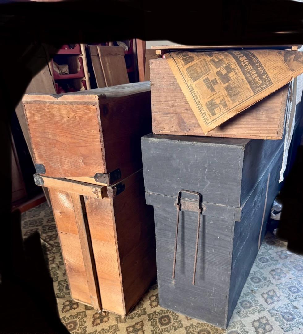 明治後期 六曲 一 双屏風 金沢金箔 猫犬絵