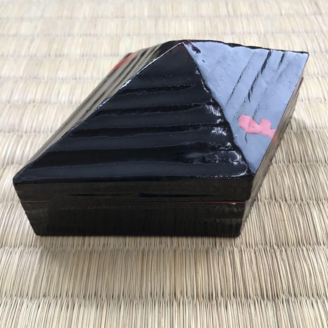 骨董品　茶道具　香合　トキン香合　中村楽山作　共箱紐片方欠損　S82KG