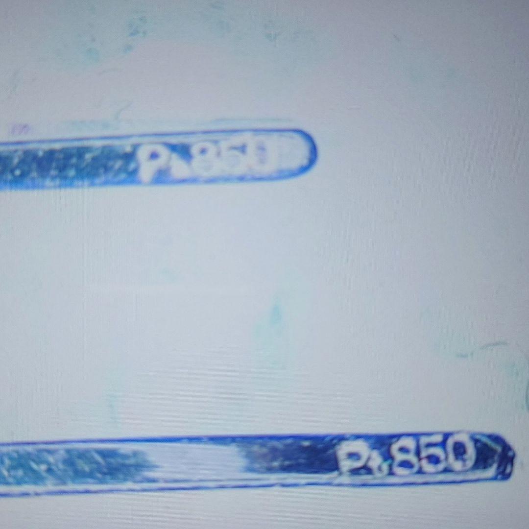 プラチナ PT850 ピアス　ツツミ　アメリカンピアス　チェーンピアス