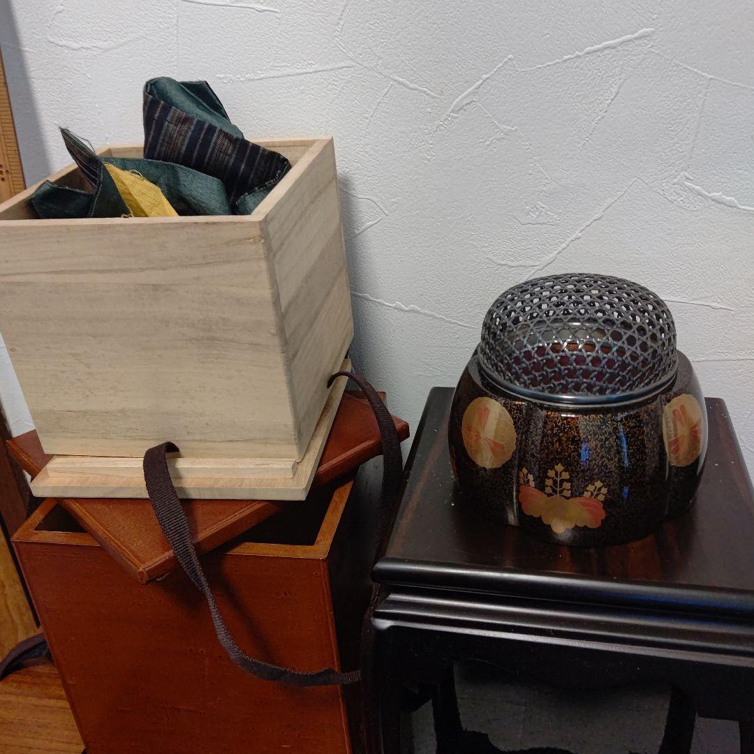 香道具 火取り香炉 高台寺蒔絵 銀火屋