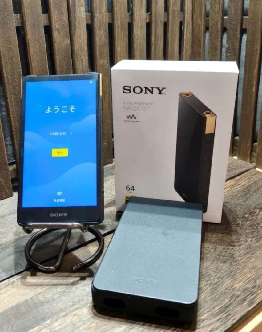 美品　NW-ZX707 純正ケース　液晶フィルム付き