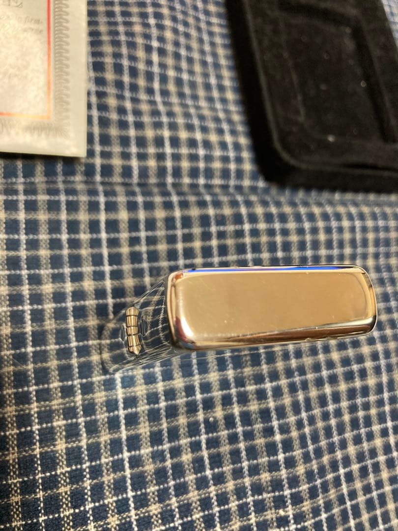 Zippo スターリングシルバー　ダイアゴナルライン Zippo