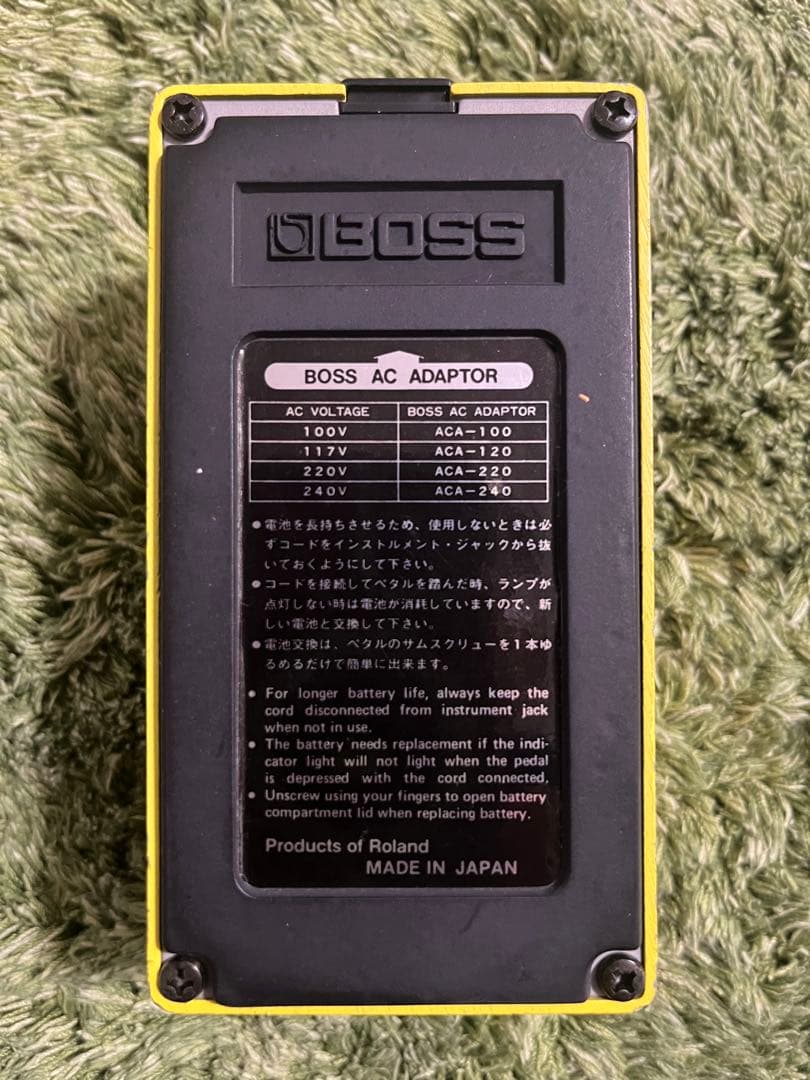 BOSS TURBO Over Drive OD-2 86年製 日本製