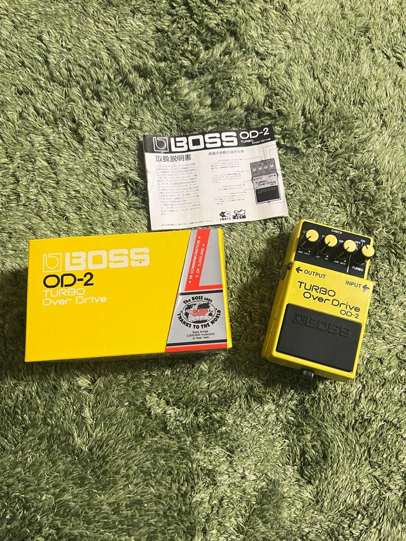 BOSS TURBO Over Drive OD-2 86年製 日本製