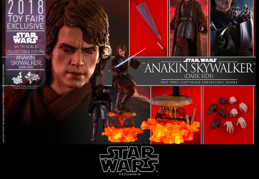 HOTTOYSアナキン・スカイウォーカー（ダークサイド）フィギュア