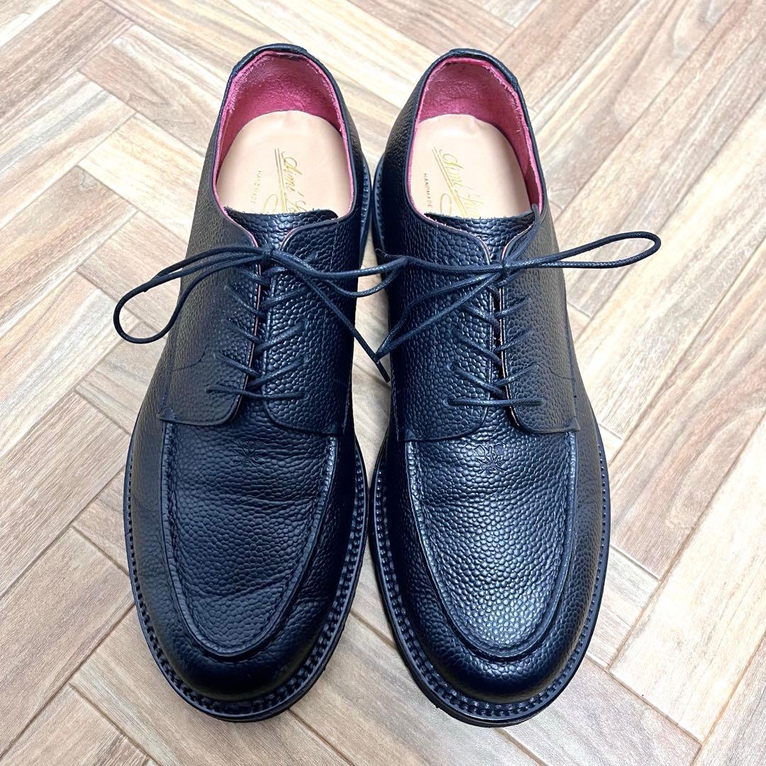 美品　AIME LEON DORE イタリア製　Derby 革靴　Crest