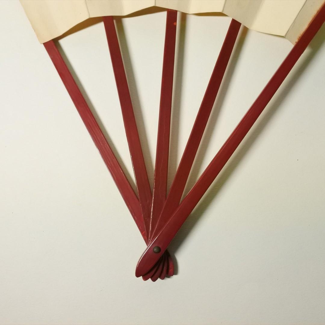 梅原龍三郎　リトグラフ　扇面裸婦図　求龍堂版 1954年　箱付