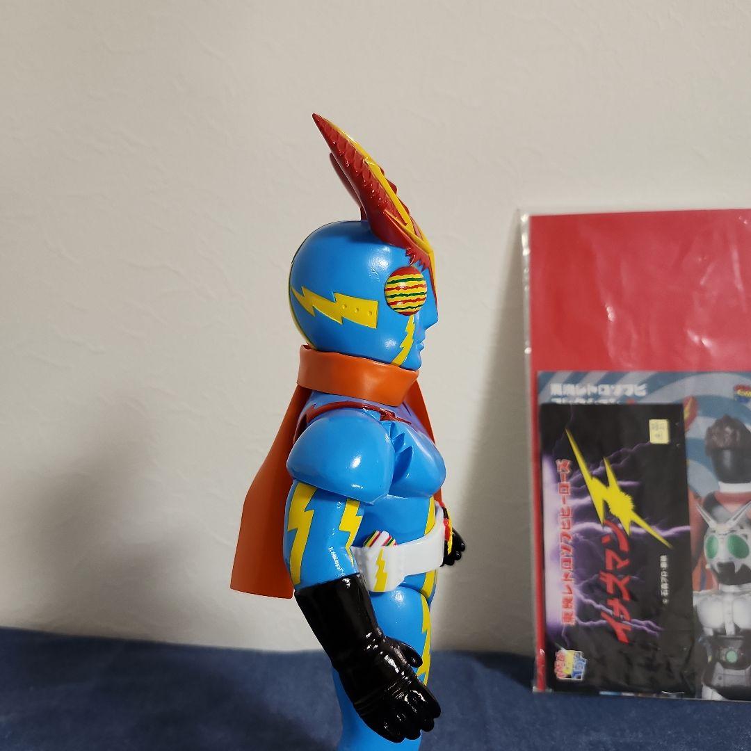 東映レトロソフビコレクション　イナズマンF　新色　約28センチ　早い者勝ち