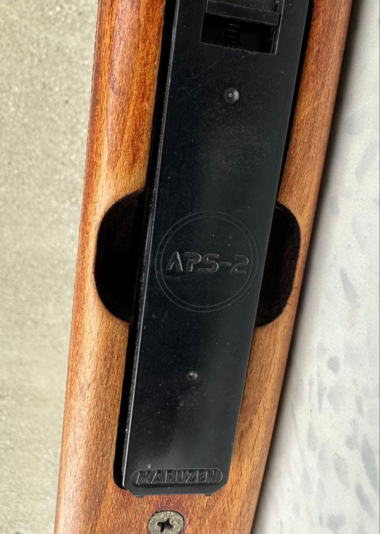 マルゼン APS-2 リアルウッド 木製 スコープ付き ※i0