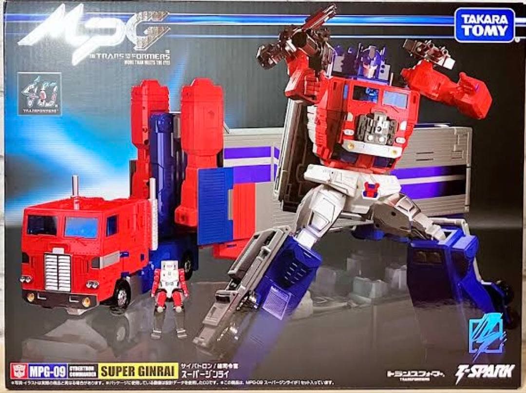 T-SPARK トランスフォーマー MPG-09 スーパージンライ（訳あり品）