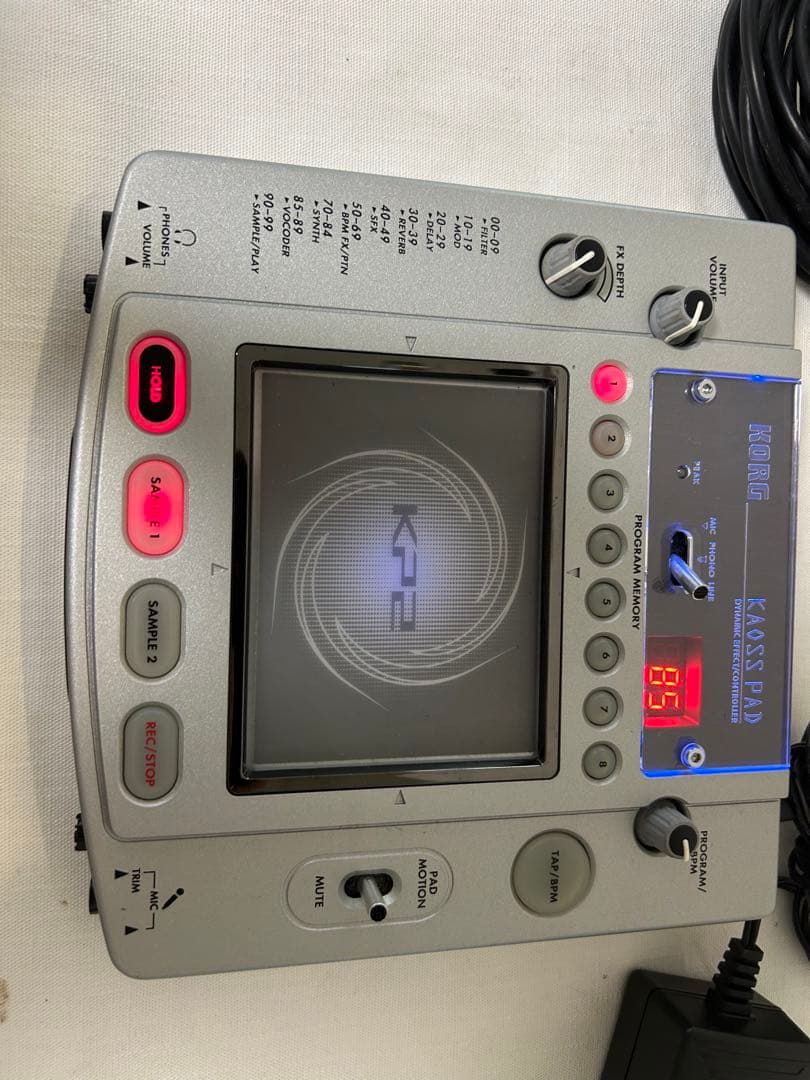【ホセ】緑0721 KORG kaoss pad2 KP2 エフェクター