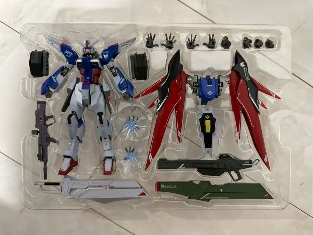 L ROBOT魂 ゼウスシルエット +デスティニーガンダムSPEC2