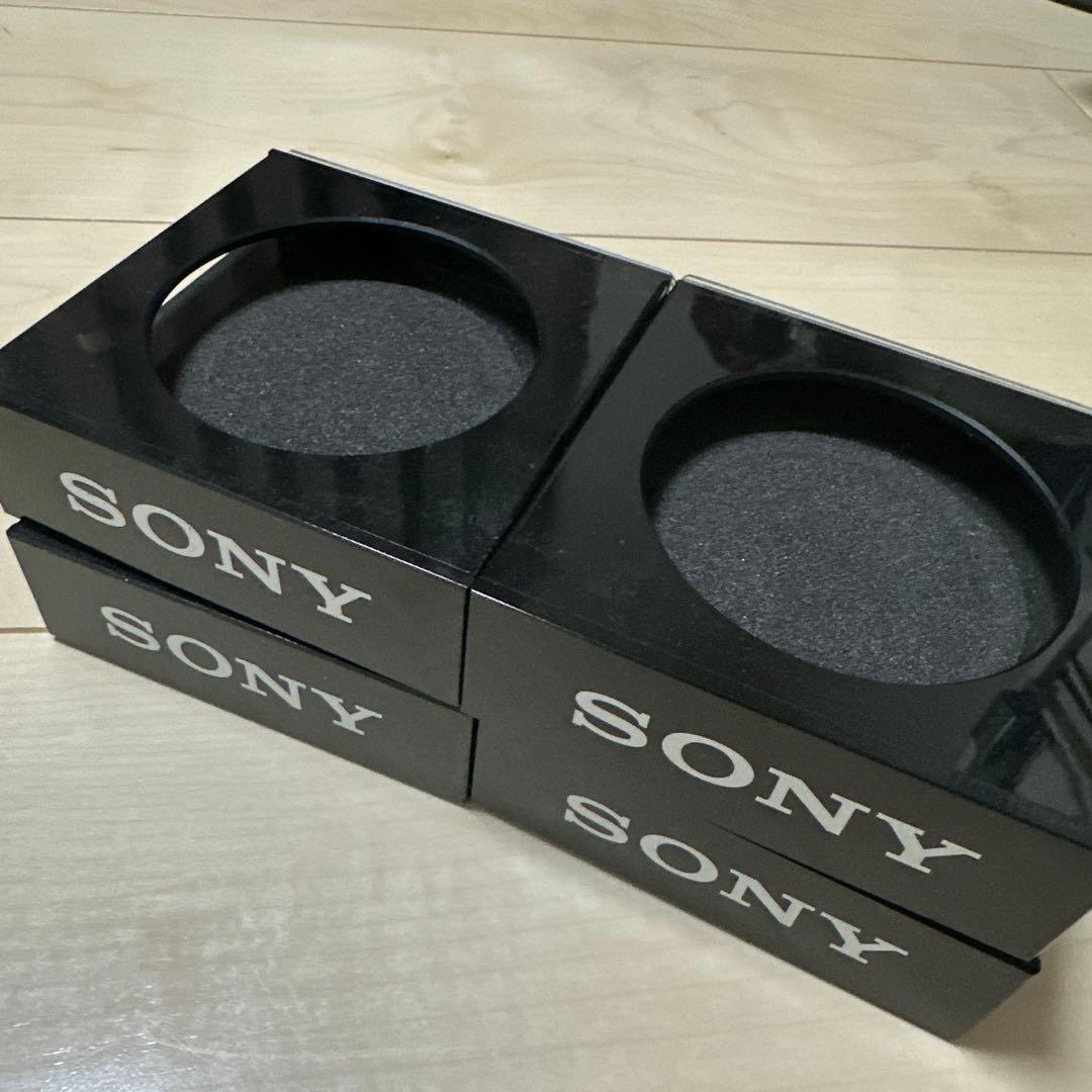 SONY 円形レンズ置き4個セット