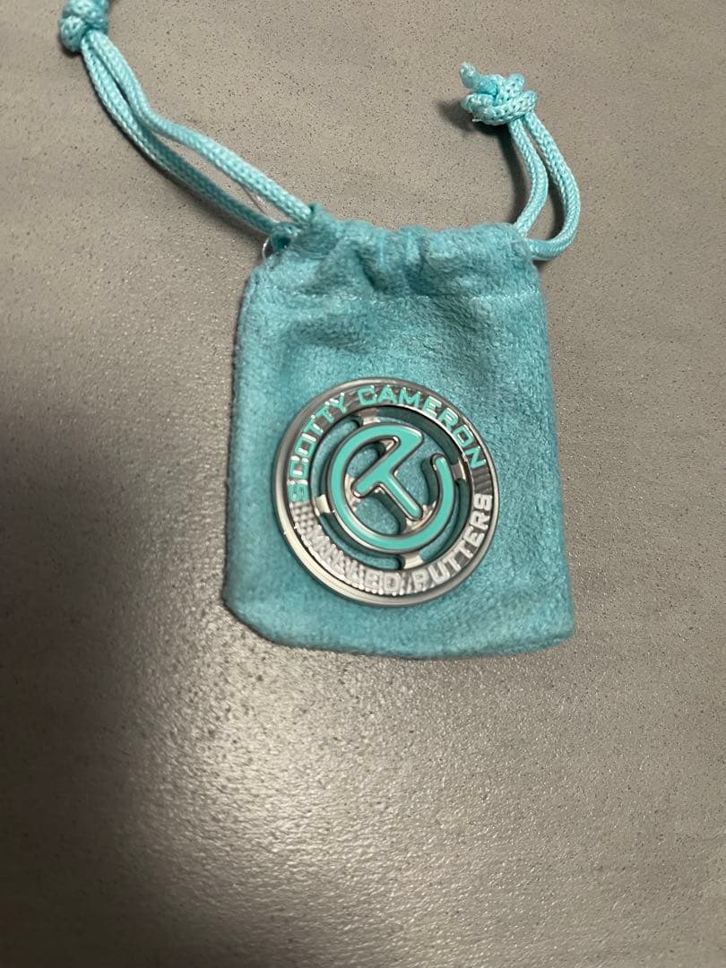 スコッティキャメロン サークルT ティファニーブルー ゴルフマーカー