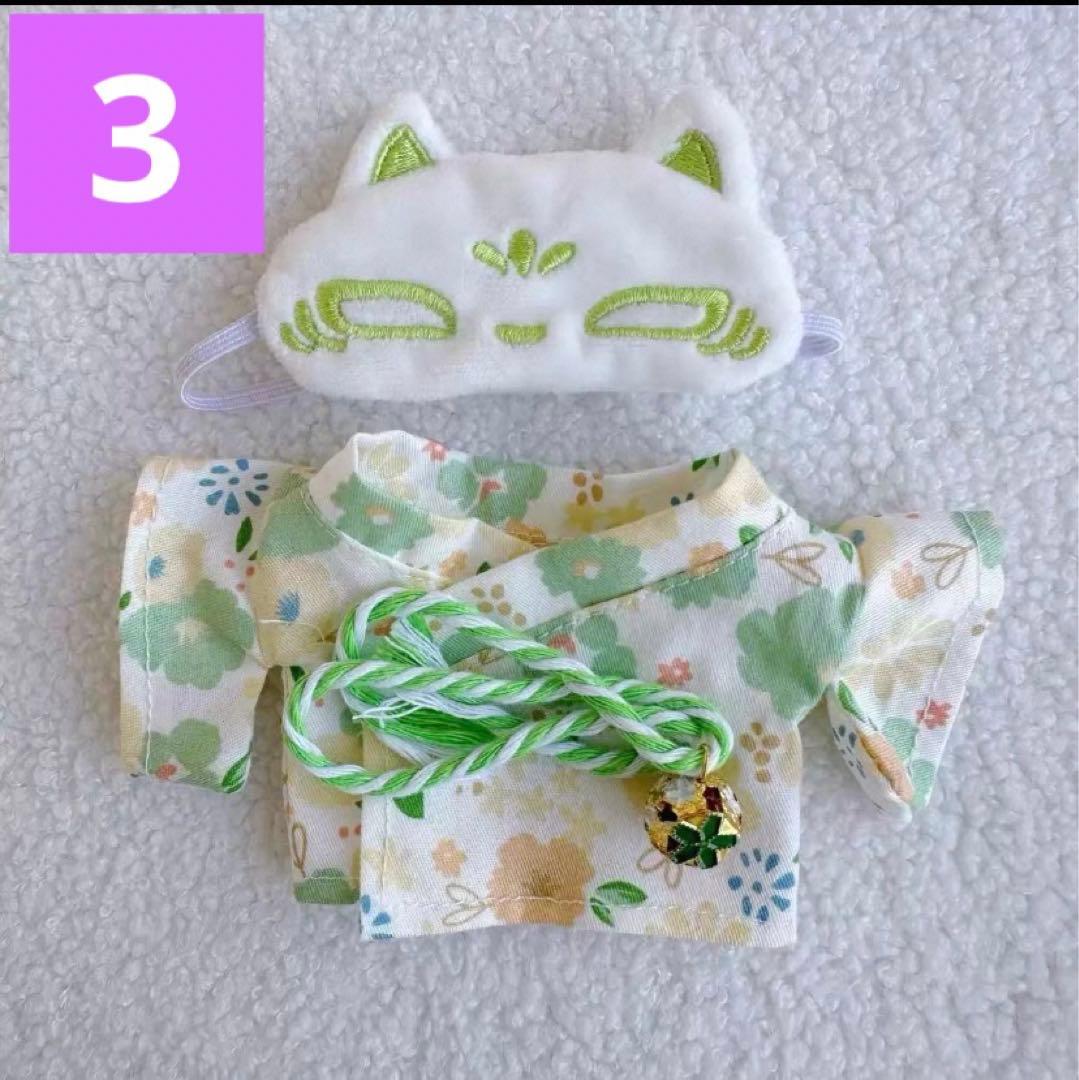 ラブブ用和風着せ替え服セット 6点見本用です。