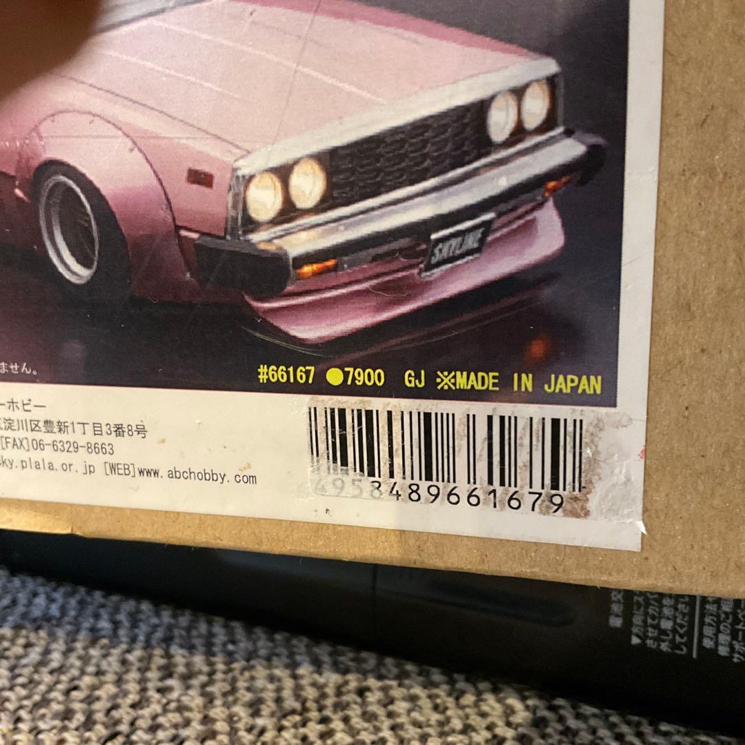 新品　ABCホビー ゼロワン 日産 スカイライン ジャパン 族車 ラジコンボディ