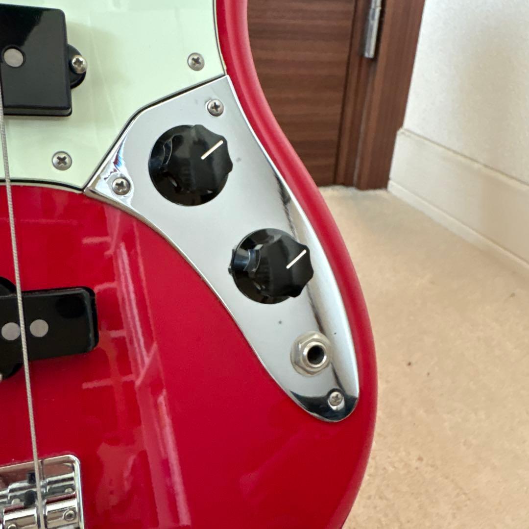 【廃版❣️貴重】Fender Mustang Bass PJ TorinoRed