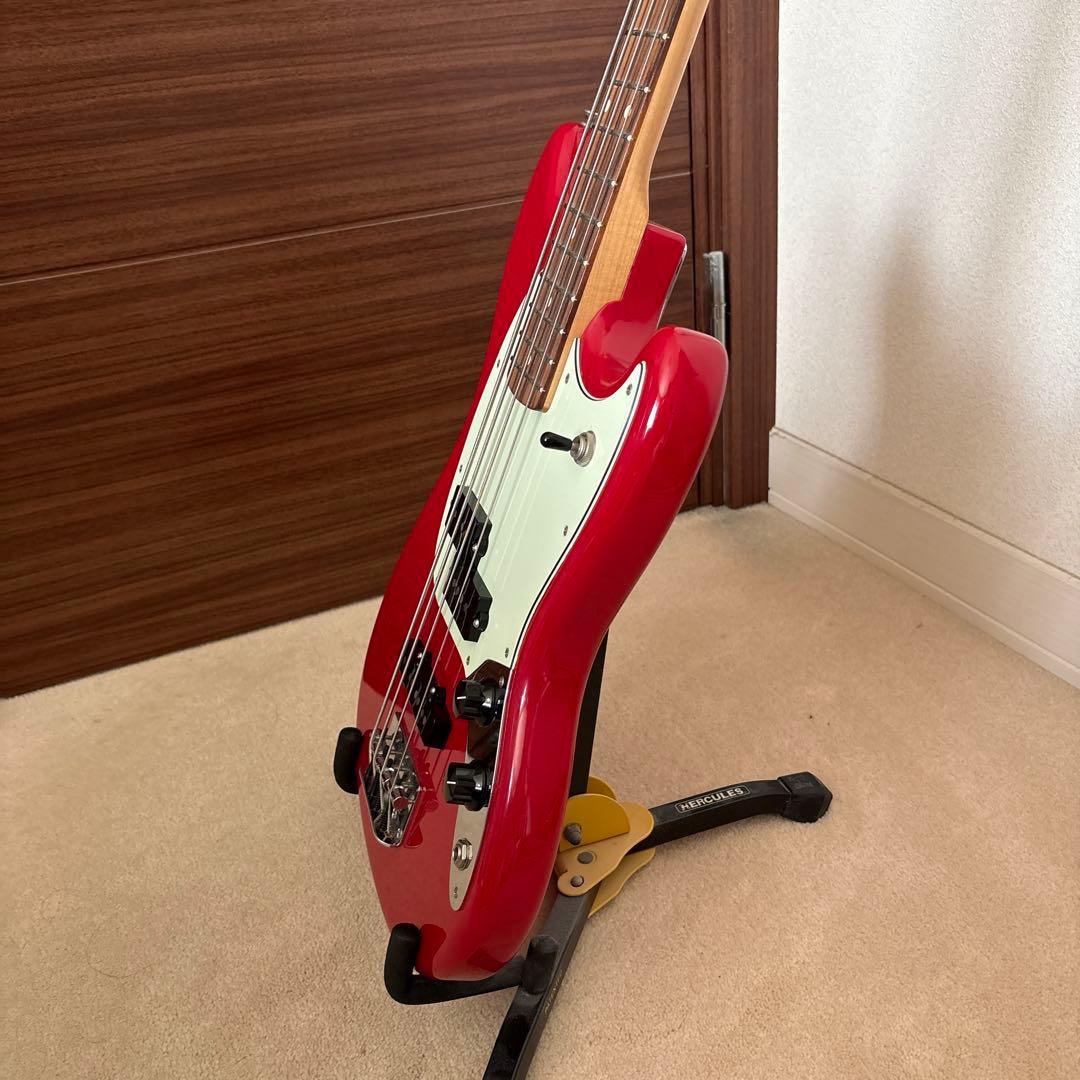 【廃版❣️貴重】Fender Mustang Bass PJ TorinoRed