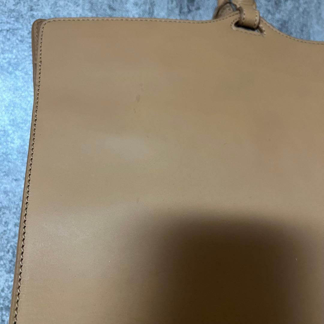 ジョルジオアルマーニ GIORGIO ARMANIレザー ベージュ ハンドバッグ