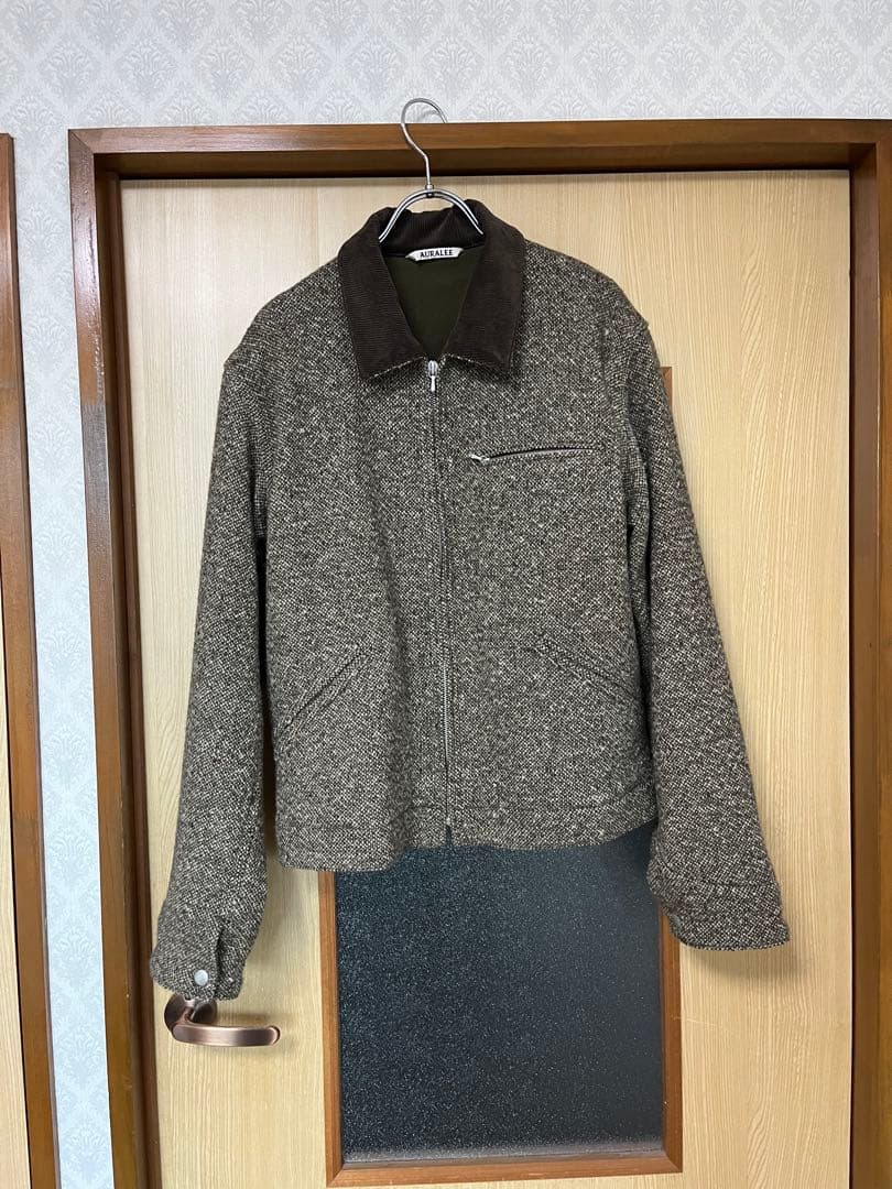 auralee 25aw ツイードブルゾン