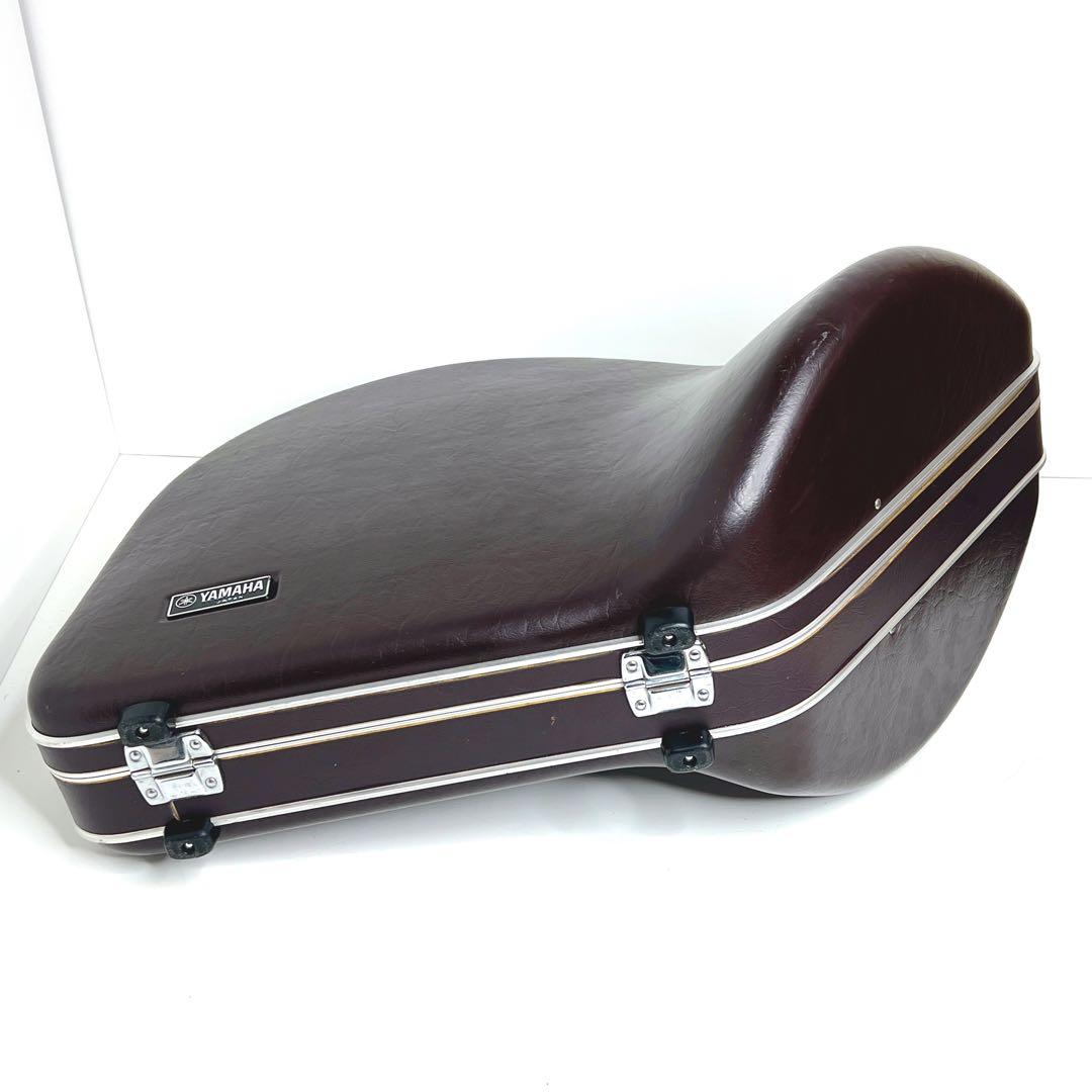 【内装美品】 YAMAHA フレンチホルンケース ブラウン　ハードケース　純正