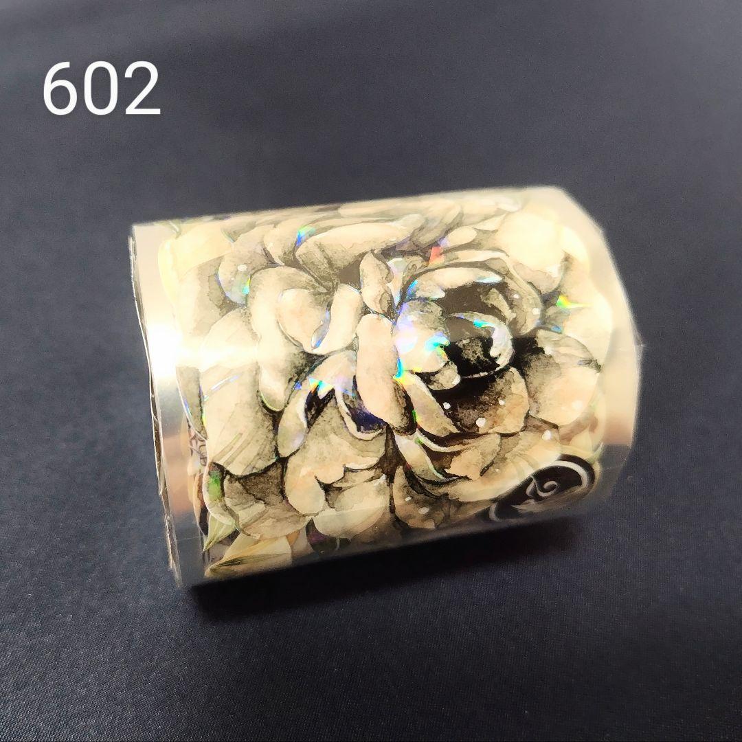 巻売 602★ 海外 マスキングテープ マステ PET 花 装飾 贝壳光