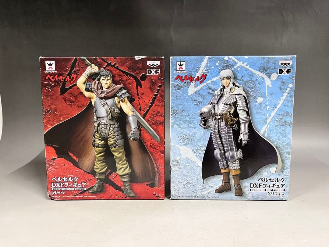 E690 未開封　ガッツ　グリフィス　ベルセルクDXFフィギュア　2種セット