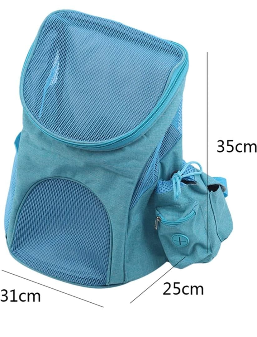 ペット用品 ポータブルメッシュ 猫バッグ 犬のバックパック折りたたみ式大容量