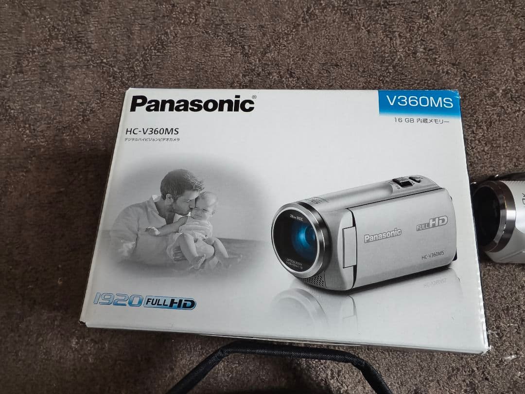 Panasonic HC-V360MS ビデオカメラ 16GB　ホワイト