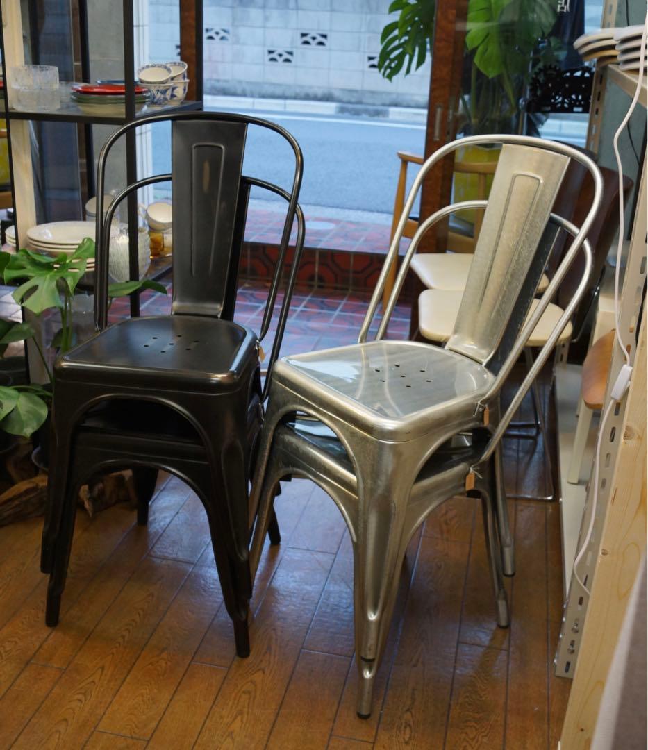 【2脚セット】ADAL Aチェア リプロダクト シルバー