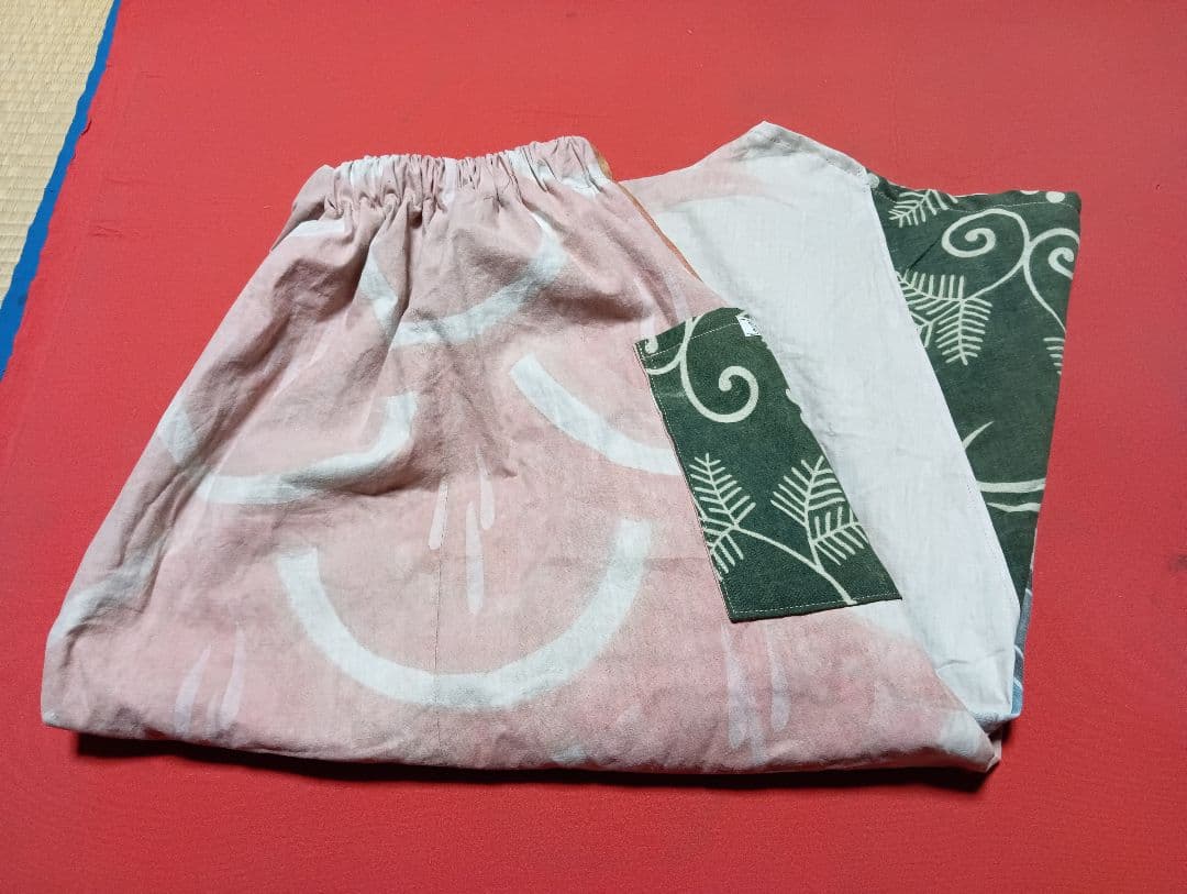 ★専用★鯉のぼりのサルエルパンツ★柿渋染★