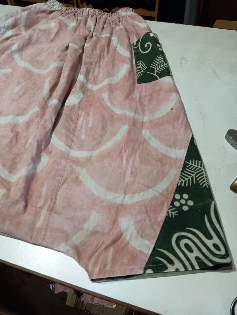 ★専用★鯉のぼりのサルエルパンツ★柿渋染★