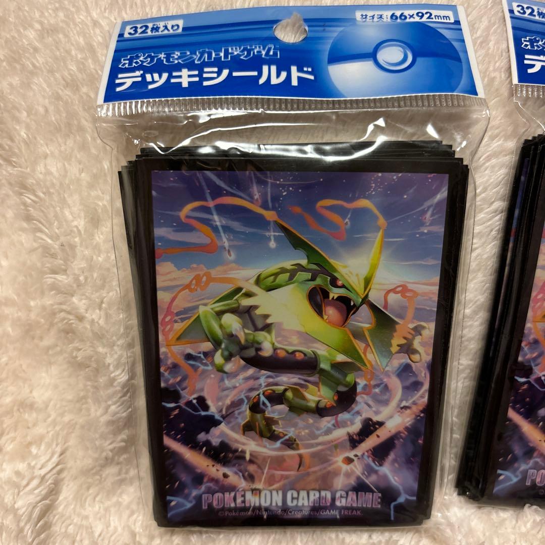 ポケモンセンター限定 デッキシールド　メガレックウザ　スリーブ