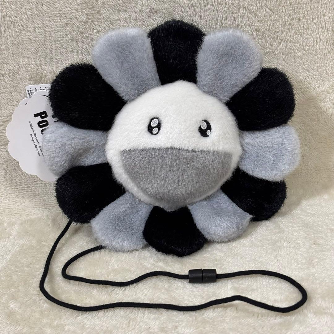 【新品】村上隆 カイカイキキ kaikaikiki お花ポシェット グレー