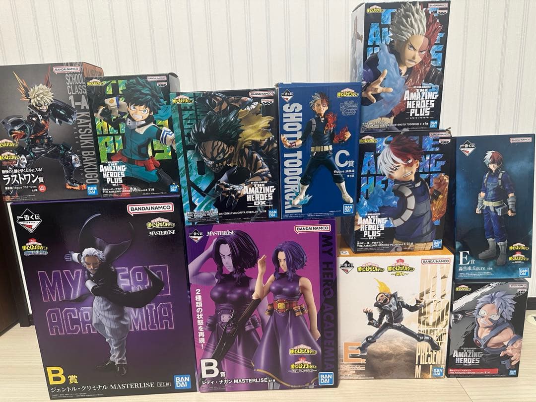 一番くじ　僕のヒーローアカデミア フィギュア　11点セット