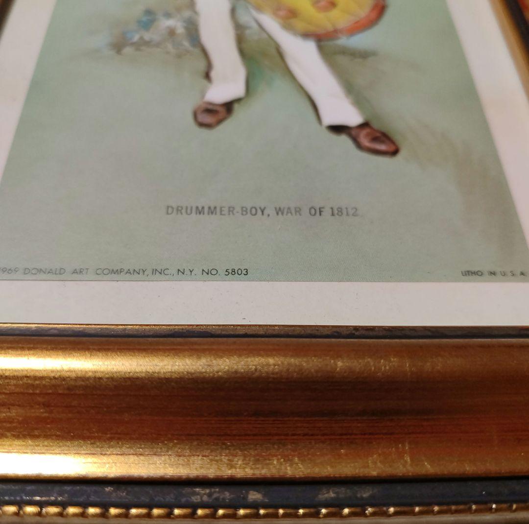 絵画 Drummer boy, war of 1812