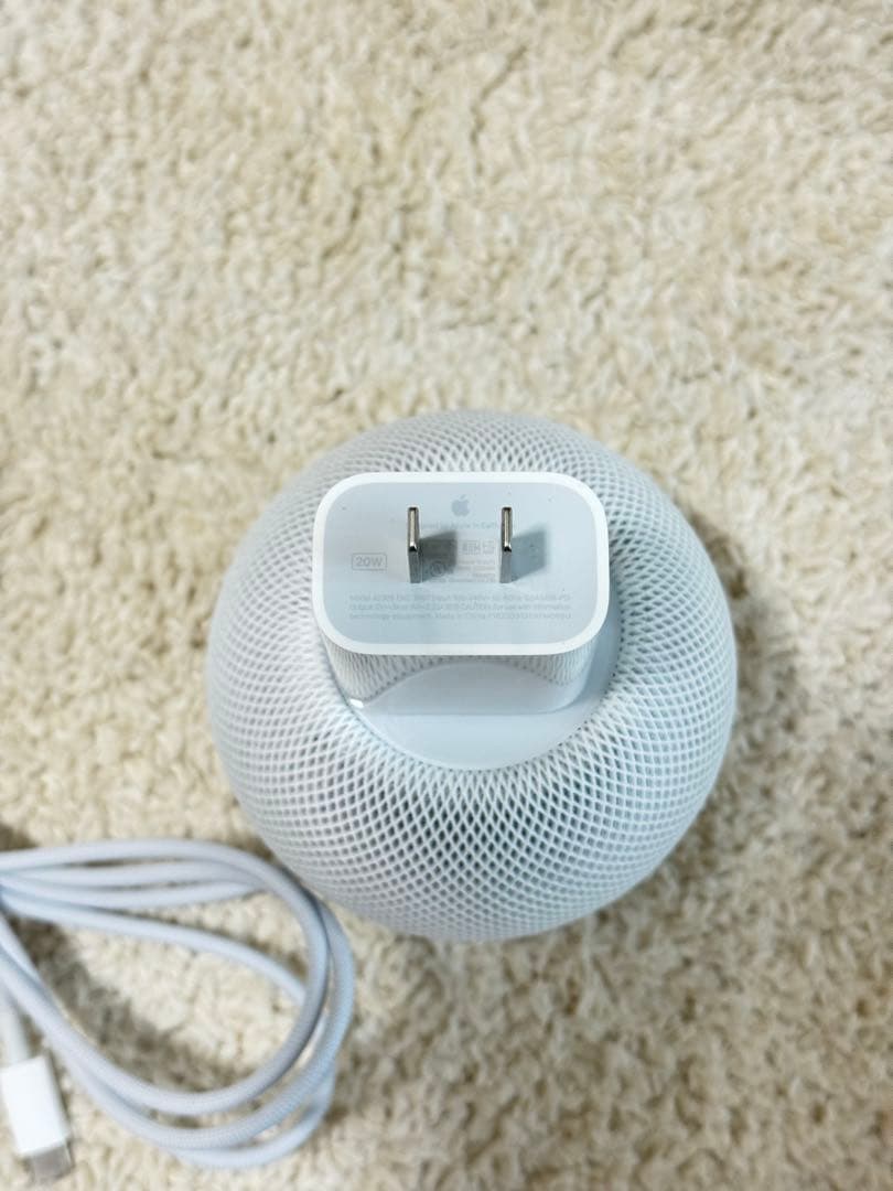 Apple pod mini アダプター付き