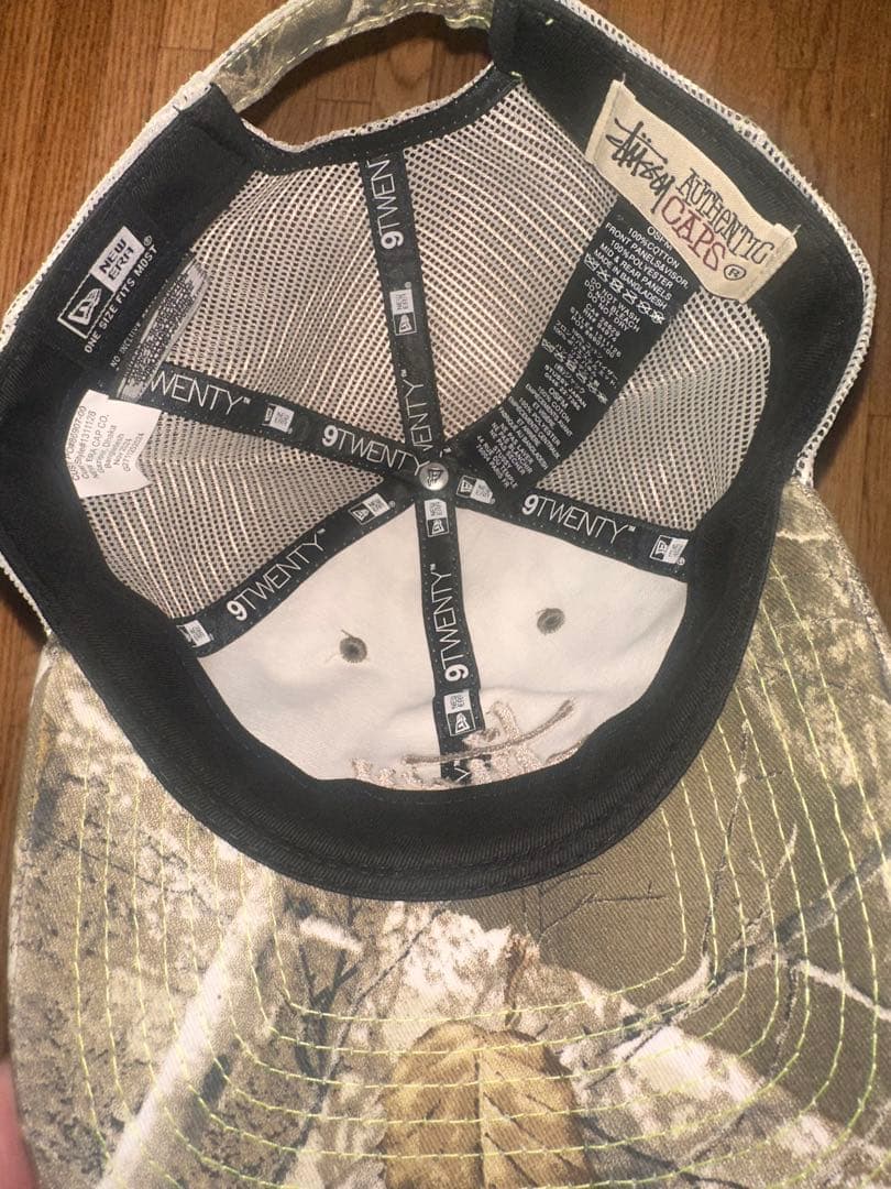 k*h様 Newera stussy mesh cap メッシュキャップ