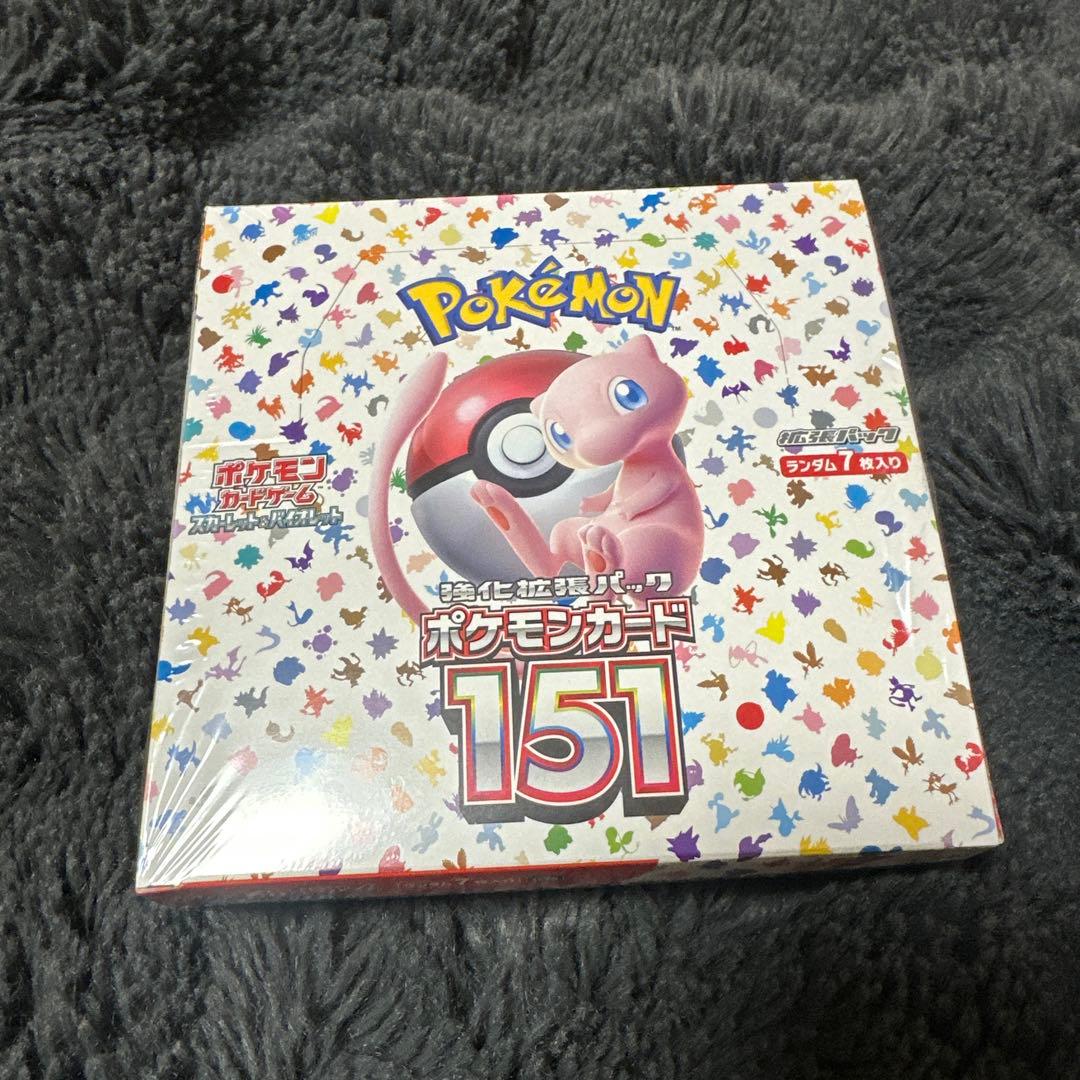ポケモンカード151 新品未開封　シュリンク付き