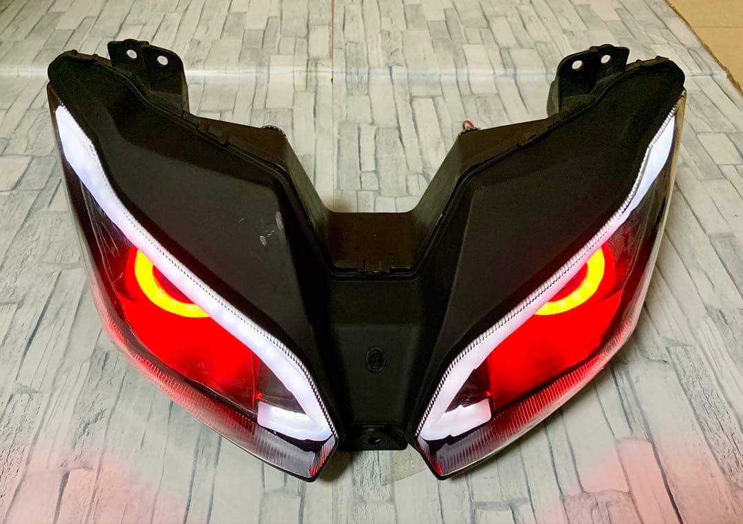 NINJA250 EX250L、ZX-6R カスタムヘッドライト ニンジャ250