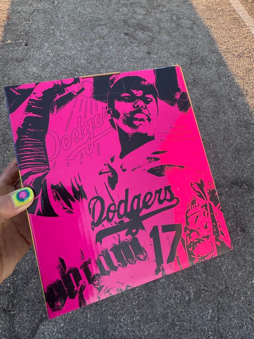 大谷翔平　ボブルヘッド　投手　ドジャース　来場者限定　スタジアム配布　冊子付