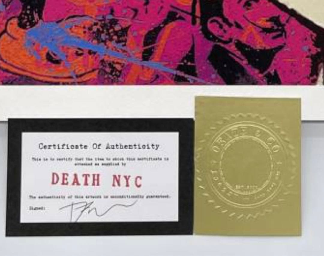 DEATH NYC 世界限定100枚 アートポスター 奈良美智⑥